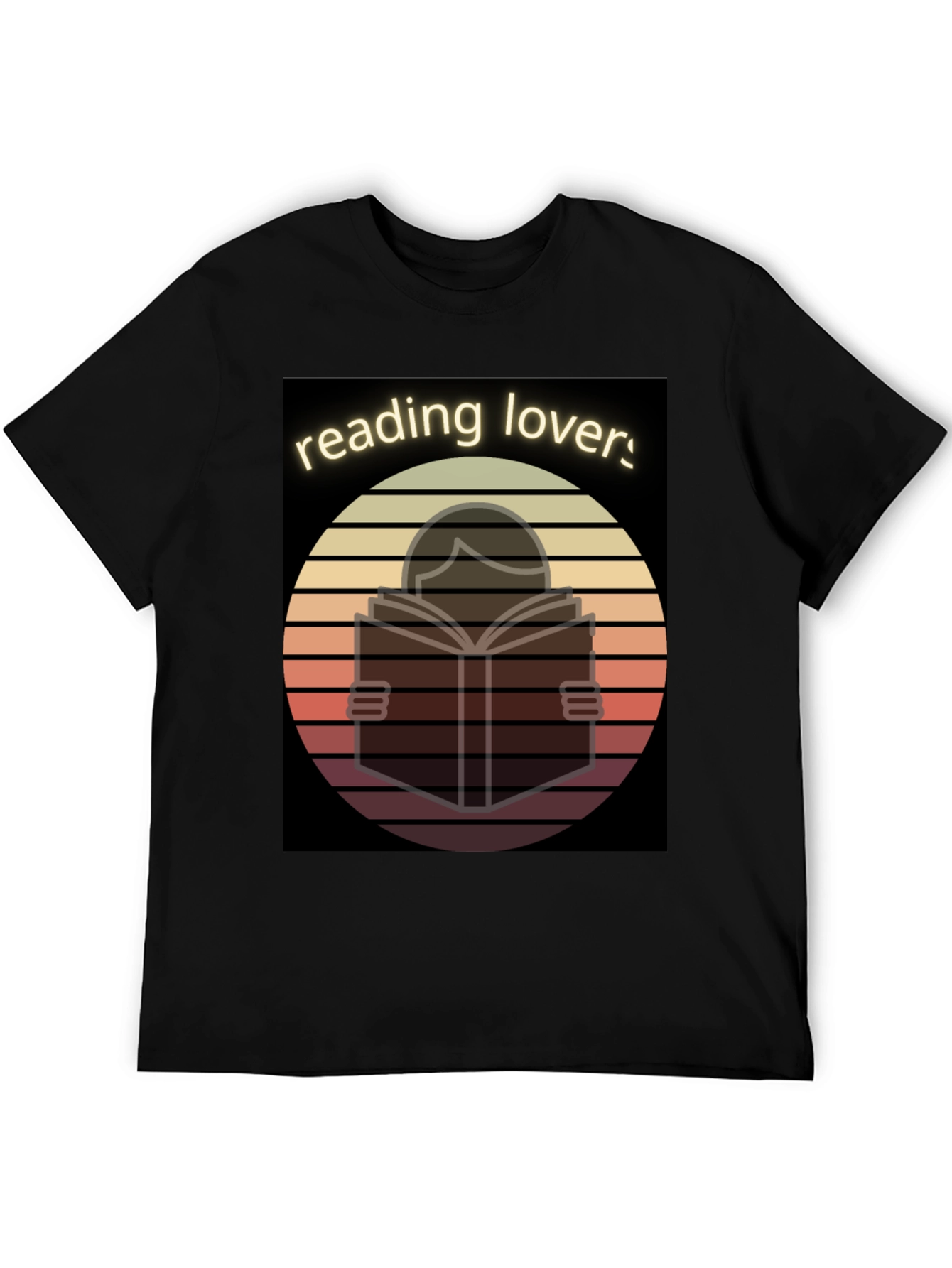 Reading Lovers T-Shirt - Bookworm Design