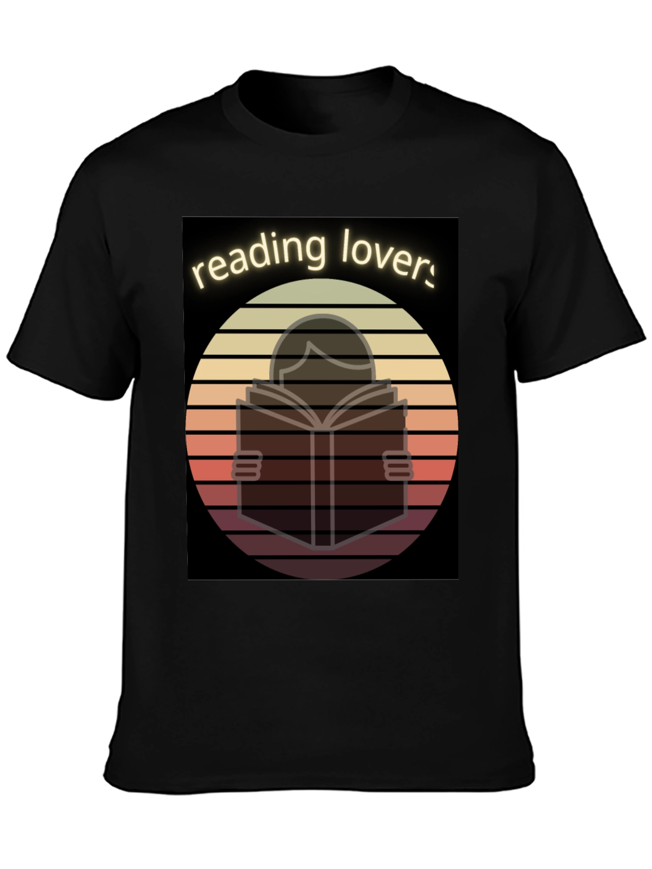Reading Lovers T-Shirt - Bookworm Design