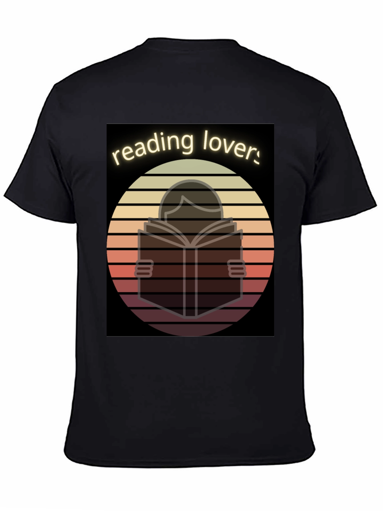 Reading Lovers T-Shirt - Bookworm Design
