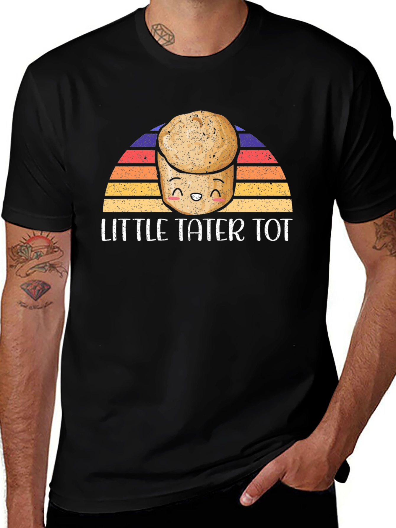 Little Tater Tot Funny Graphic Tee
