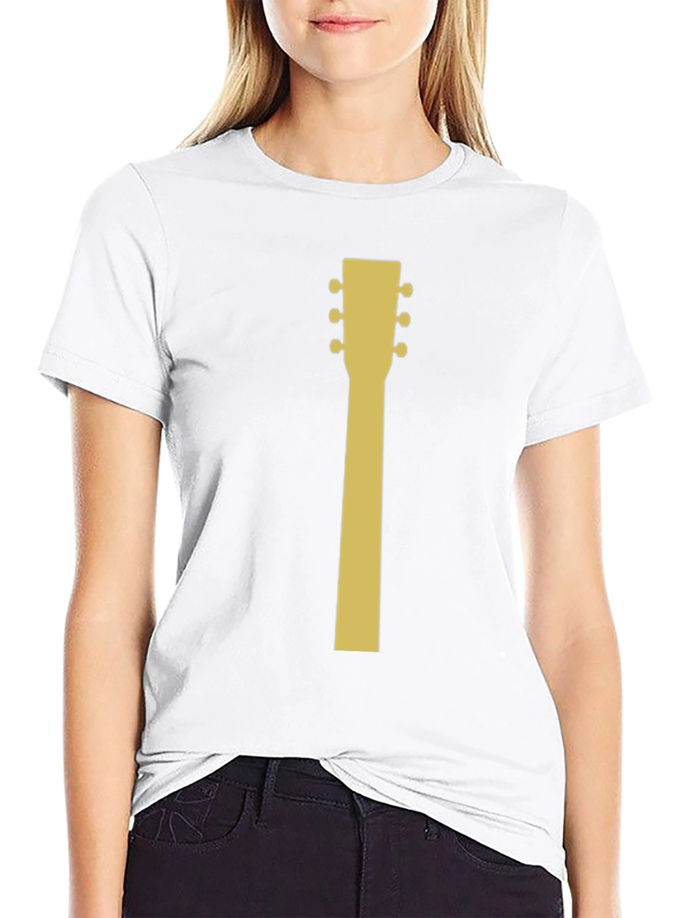 Guitar Neck T-Shirt - Music Lover Tee