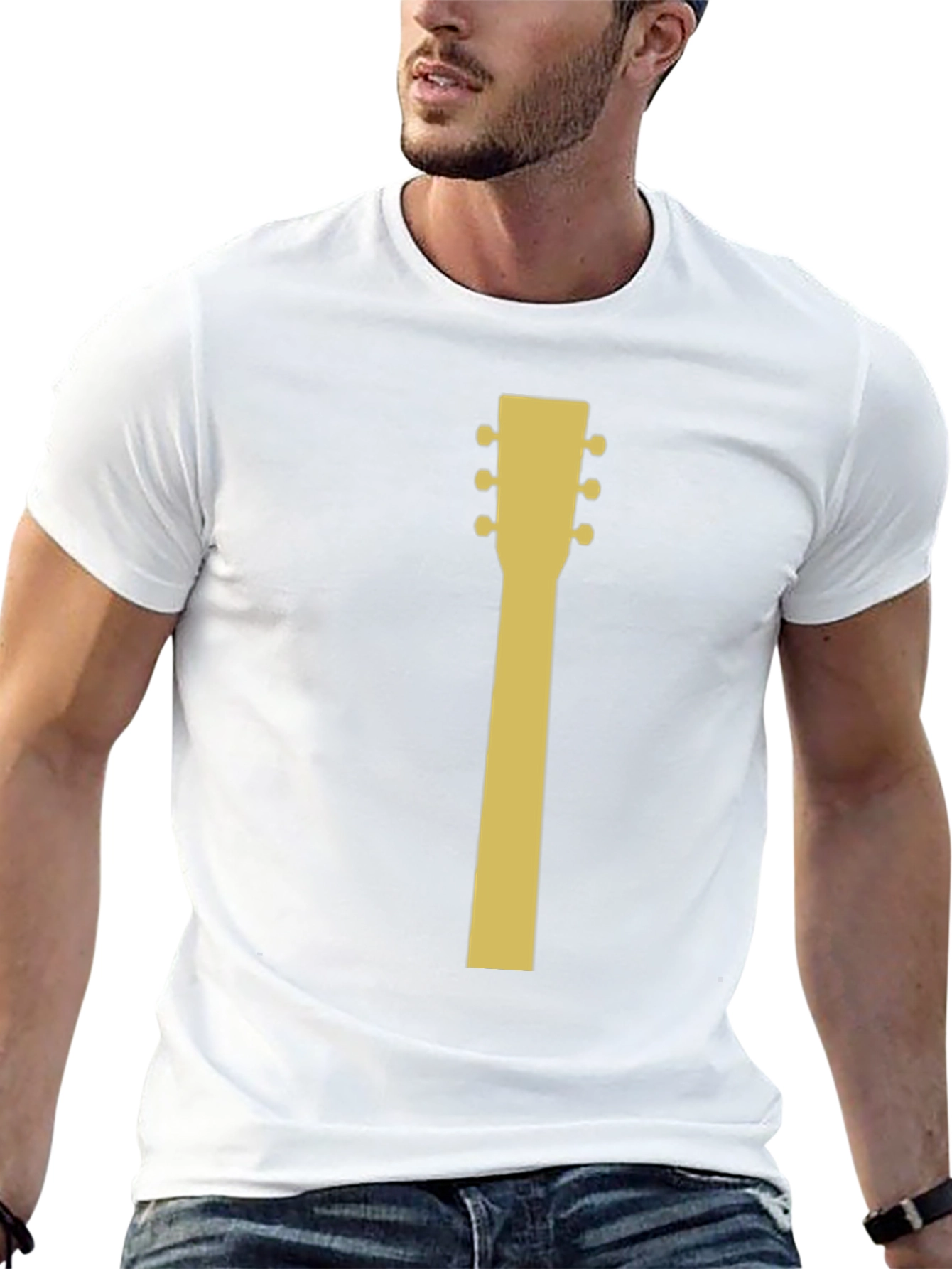 Guitar Neck T-Shirt - Music Lover Tee
