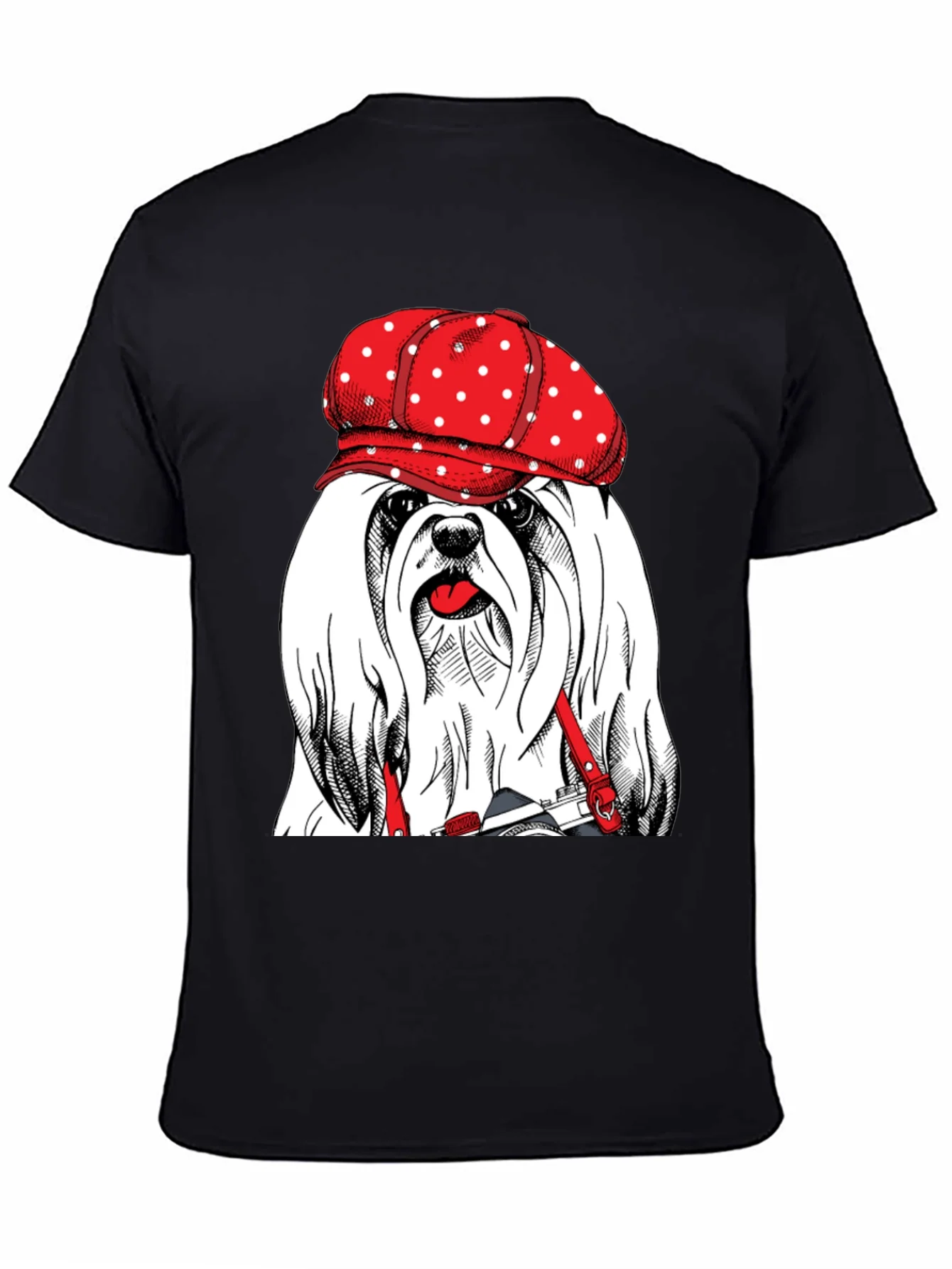 Dog Photographer Graphic Tee - Novelty Fashion