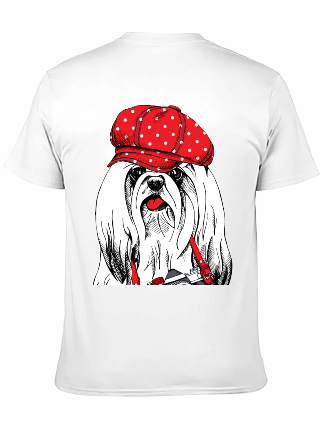 Dog Photographer Graphic Tee - Novelty Fashion