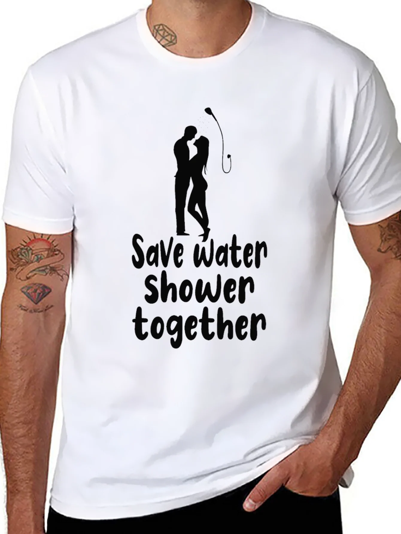 Save Water Shower Together T-Shirt