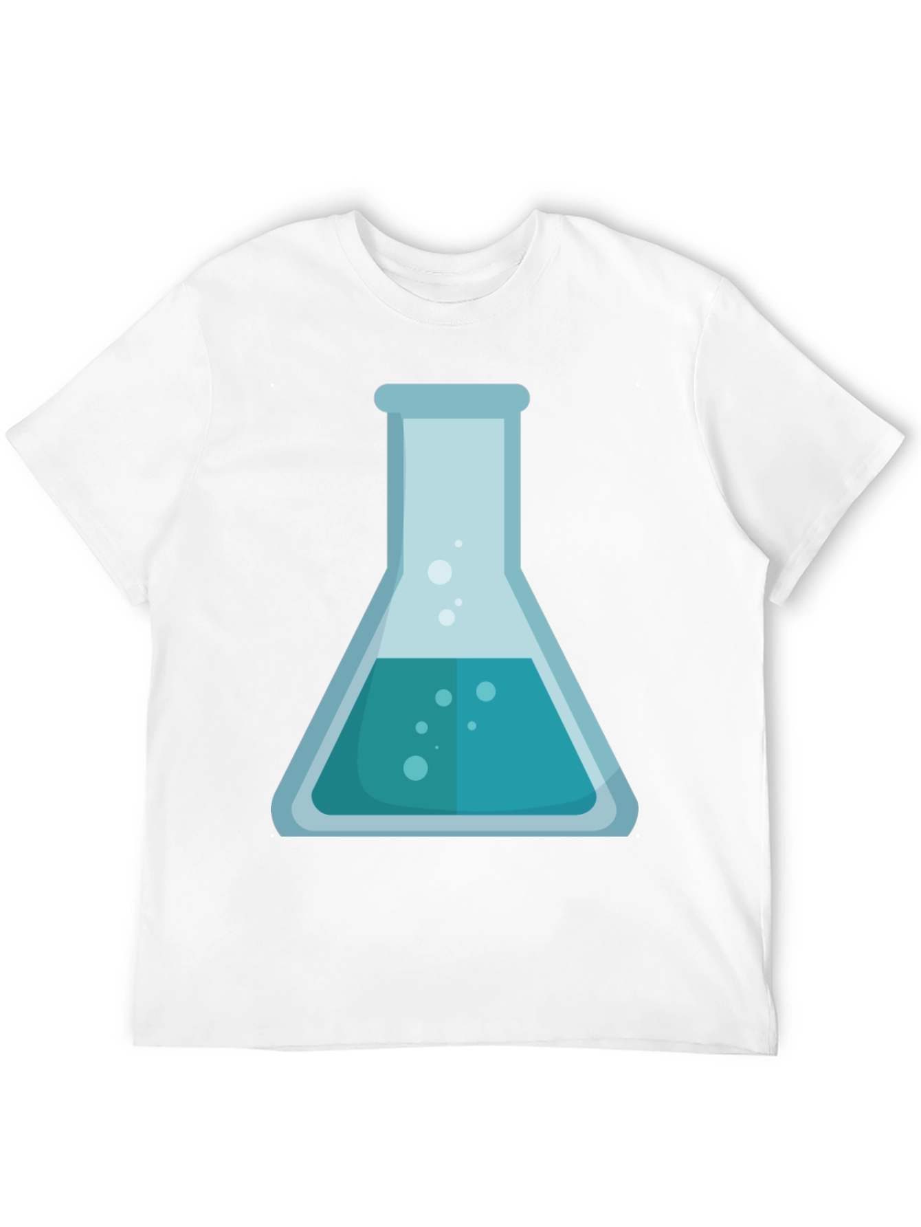 Science Beaker Graphic T-Shirt - Chemistry Lab Style Tee