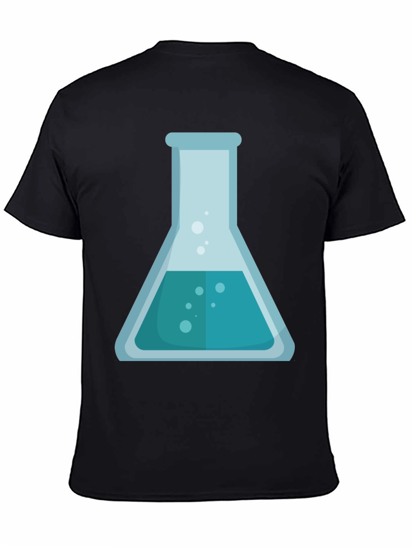 Science Beaker Graphic T-Shirt - Chemistry Lab Style Tee