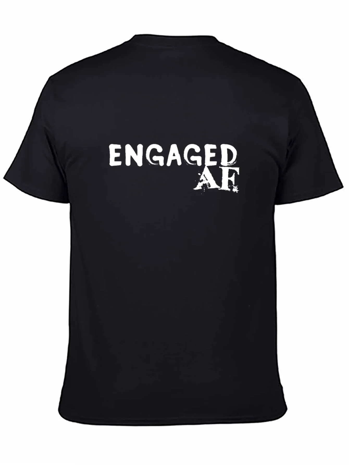 Engaged AF Graphic Tee - Black