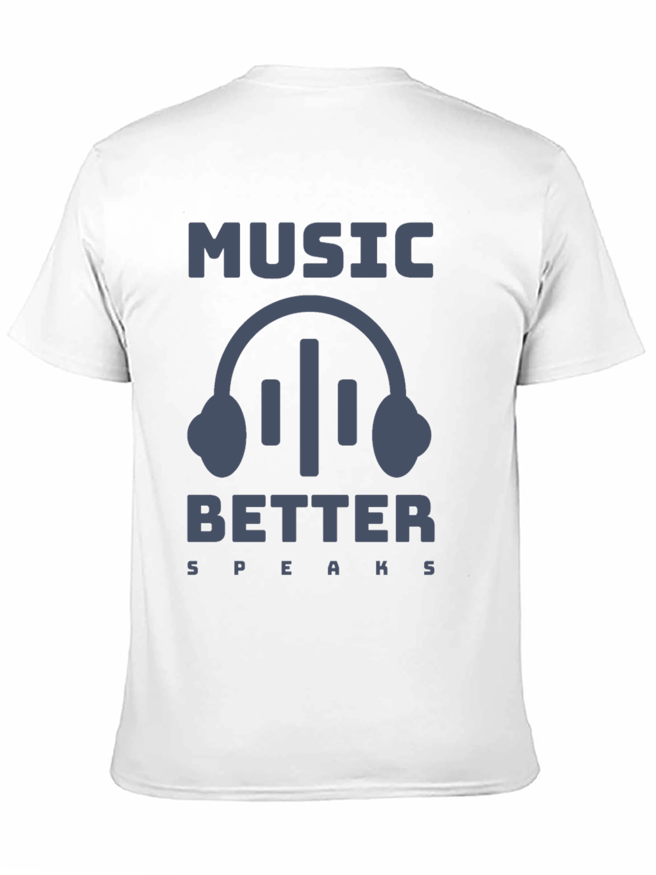 Music Speaks T-Shirt: Stylish Headphone Graphic Tee