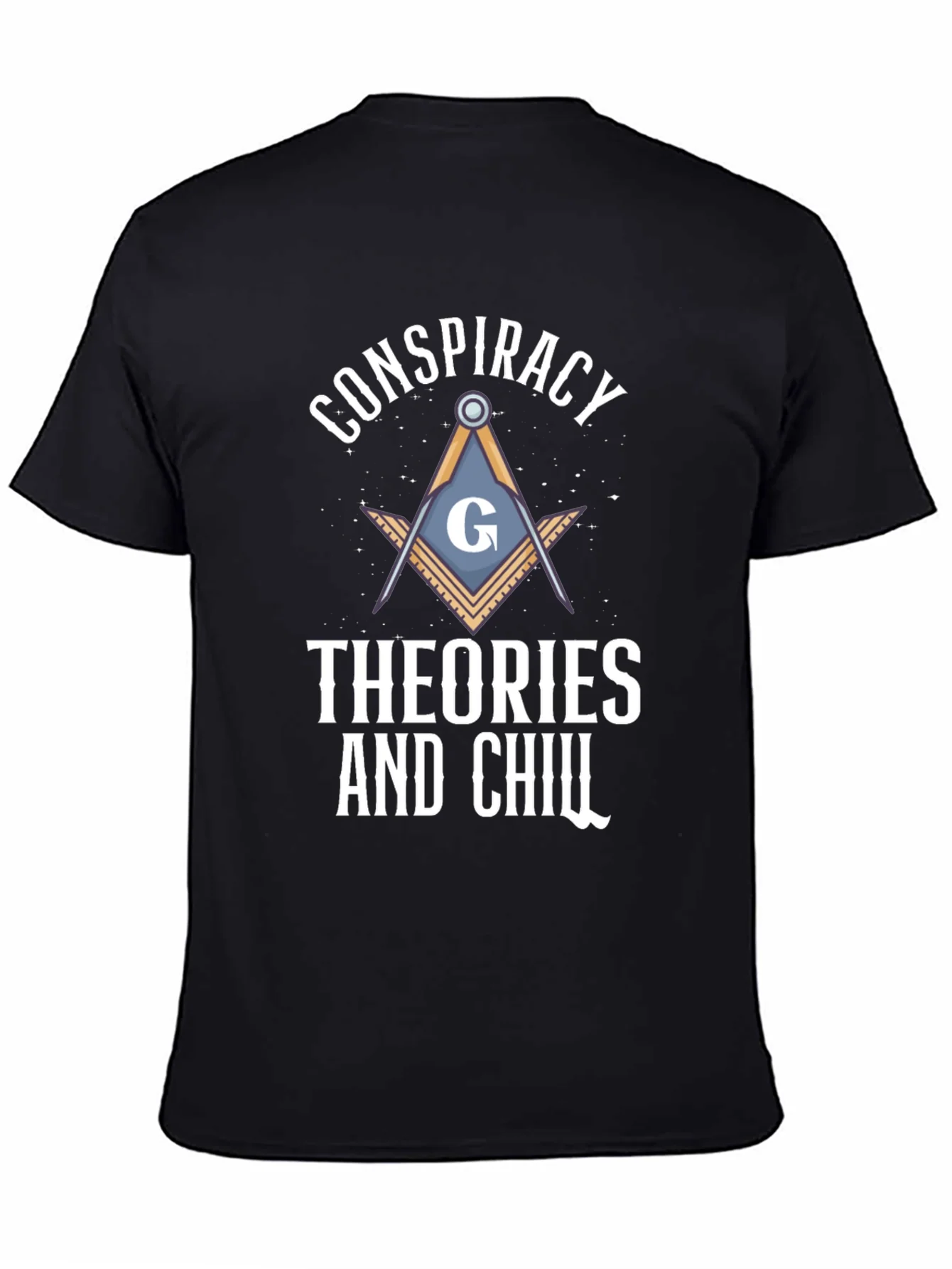 Conspiracy Theories & Chill Graphic T-Shirt