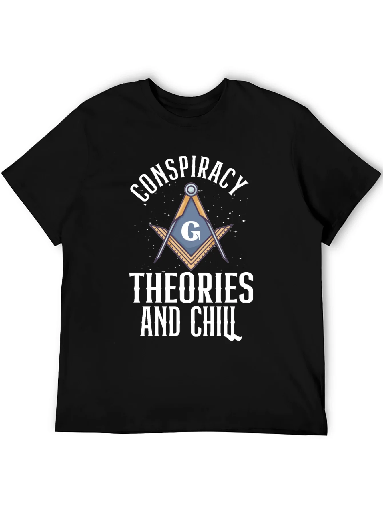 Conspiracy Theories & Chill Graphic T-Shirt
