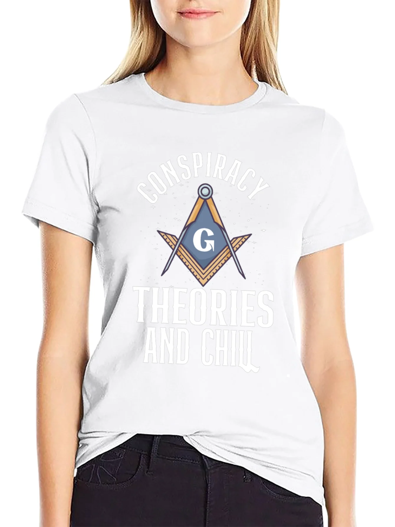 Conspiracy Theories & Chill Graphic T-Shirt