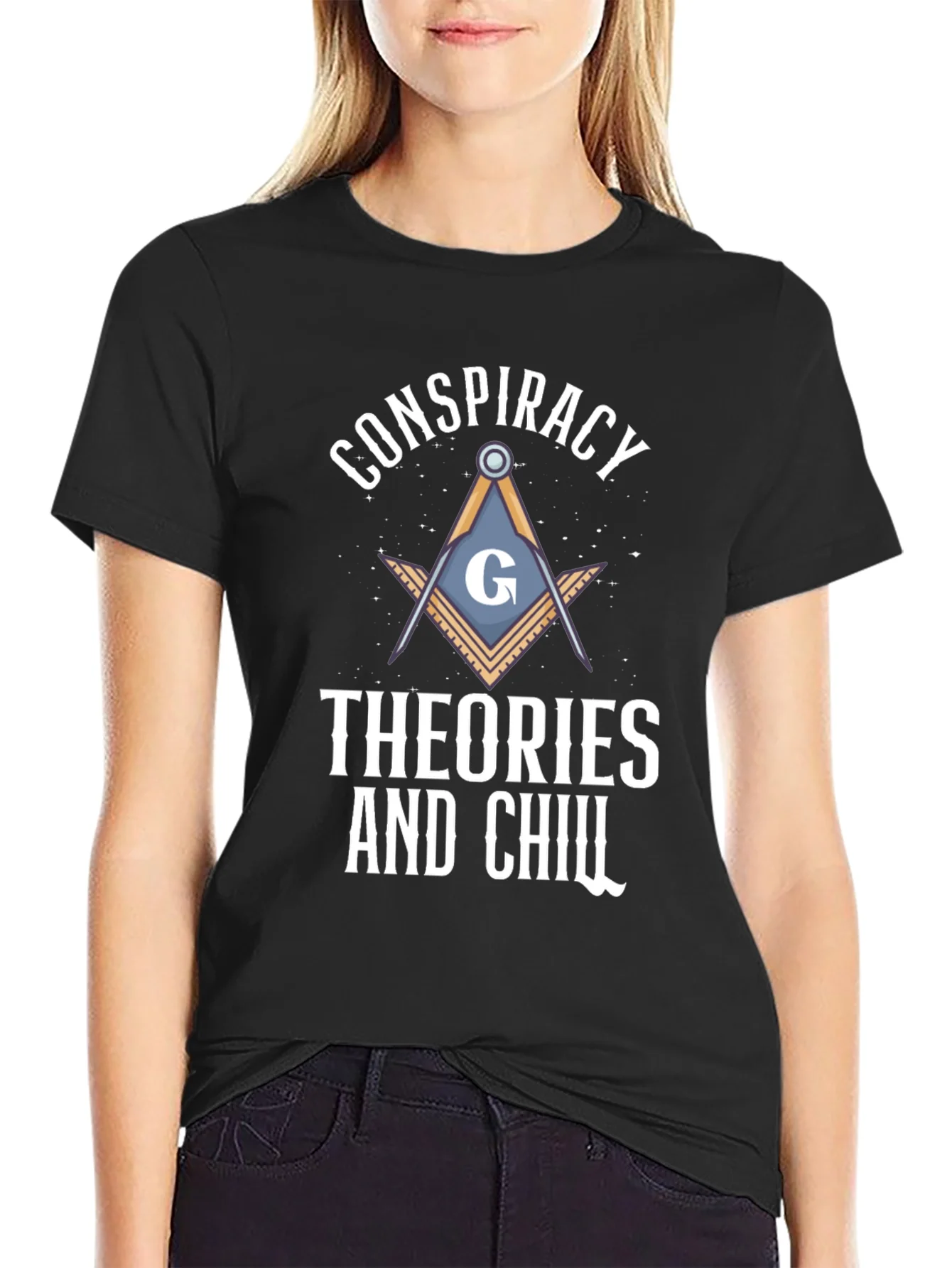 Conspiracy Theories & Chill Graphic T-Shirt