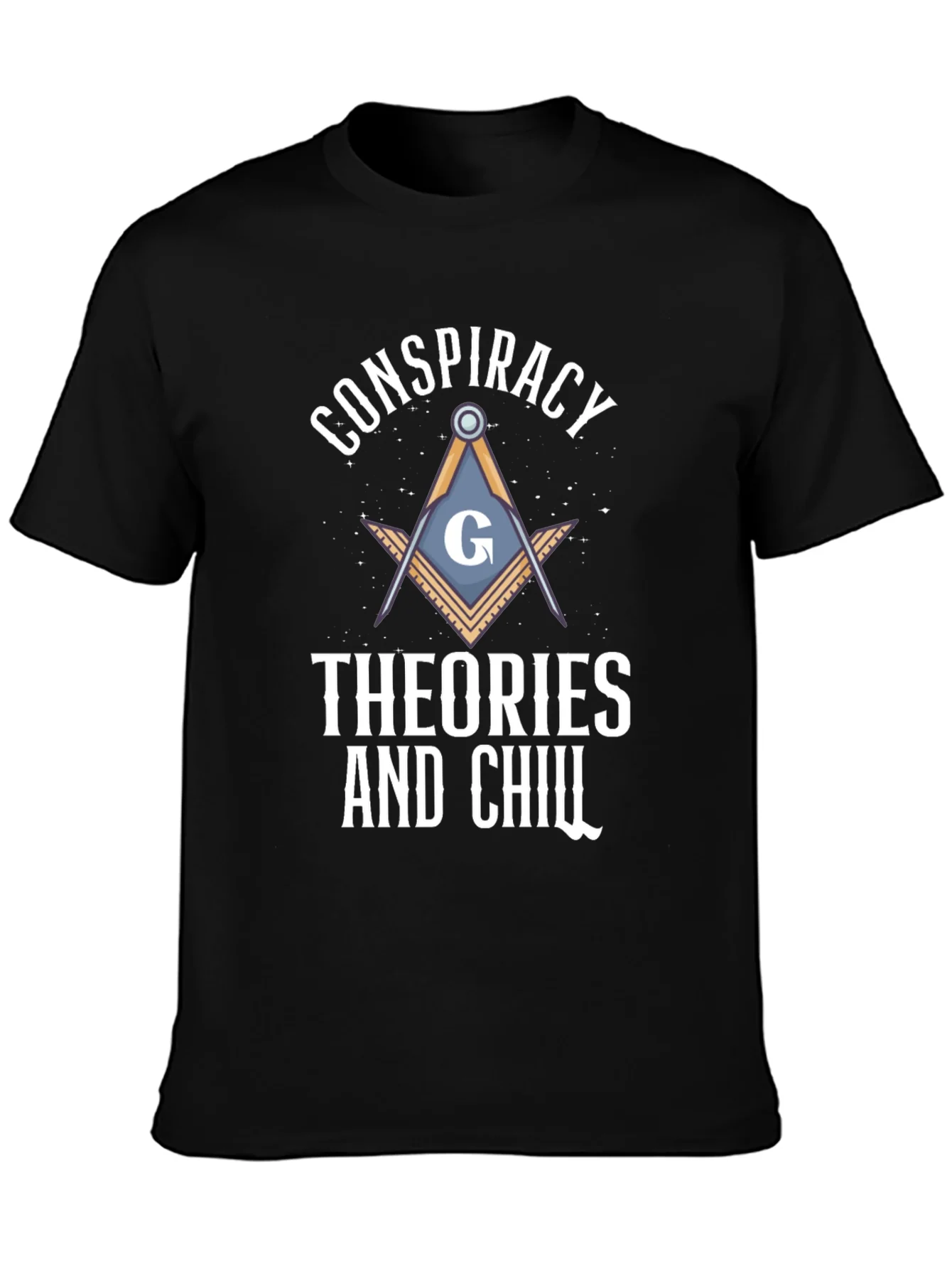 Conspiracy Theories & Chill Graphic T-Shirt