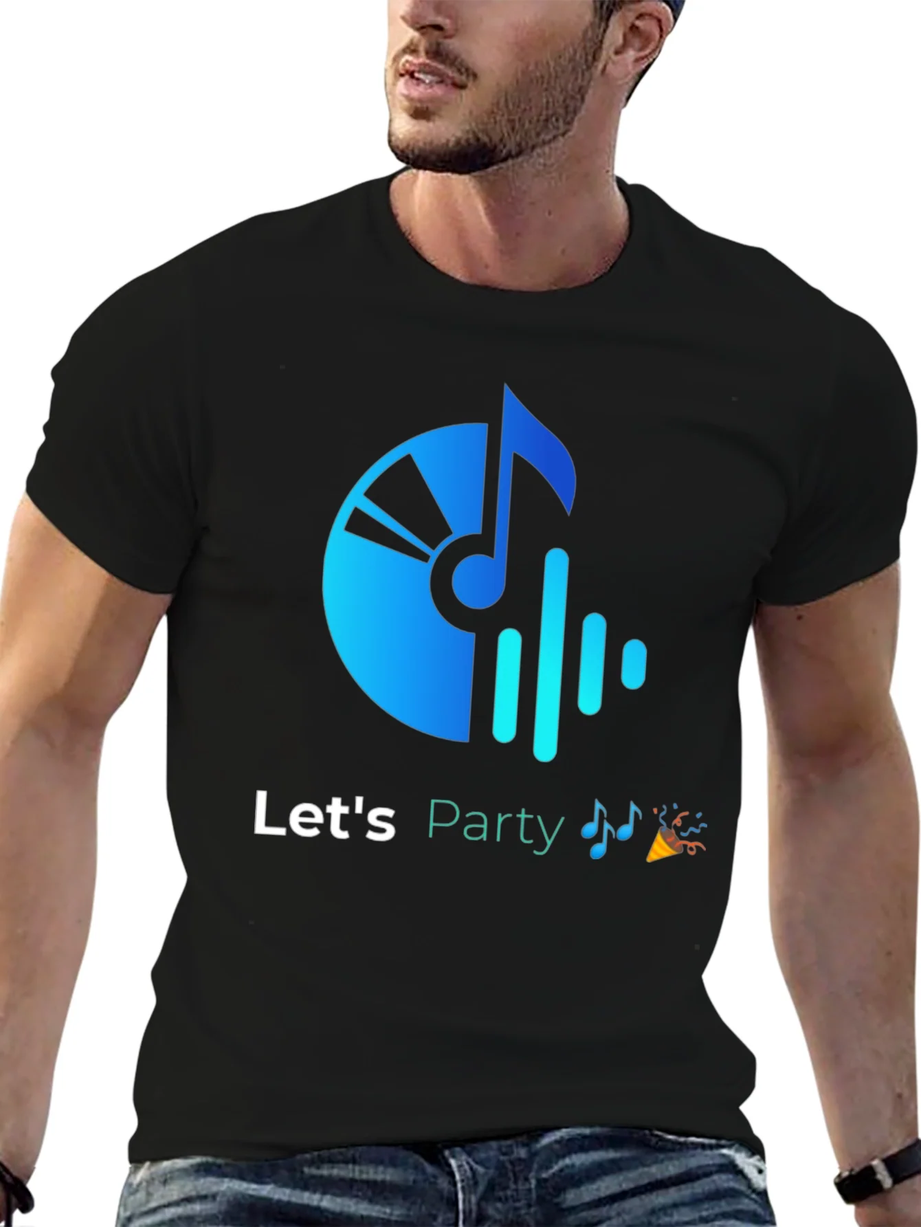 Lets Party T-Shirt - Music Theme