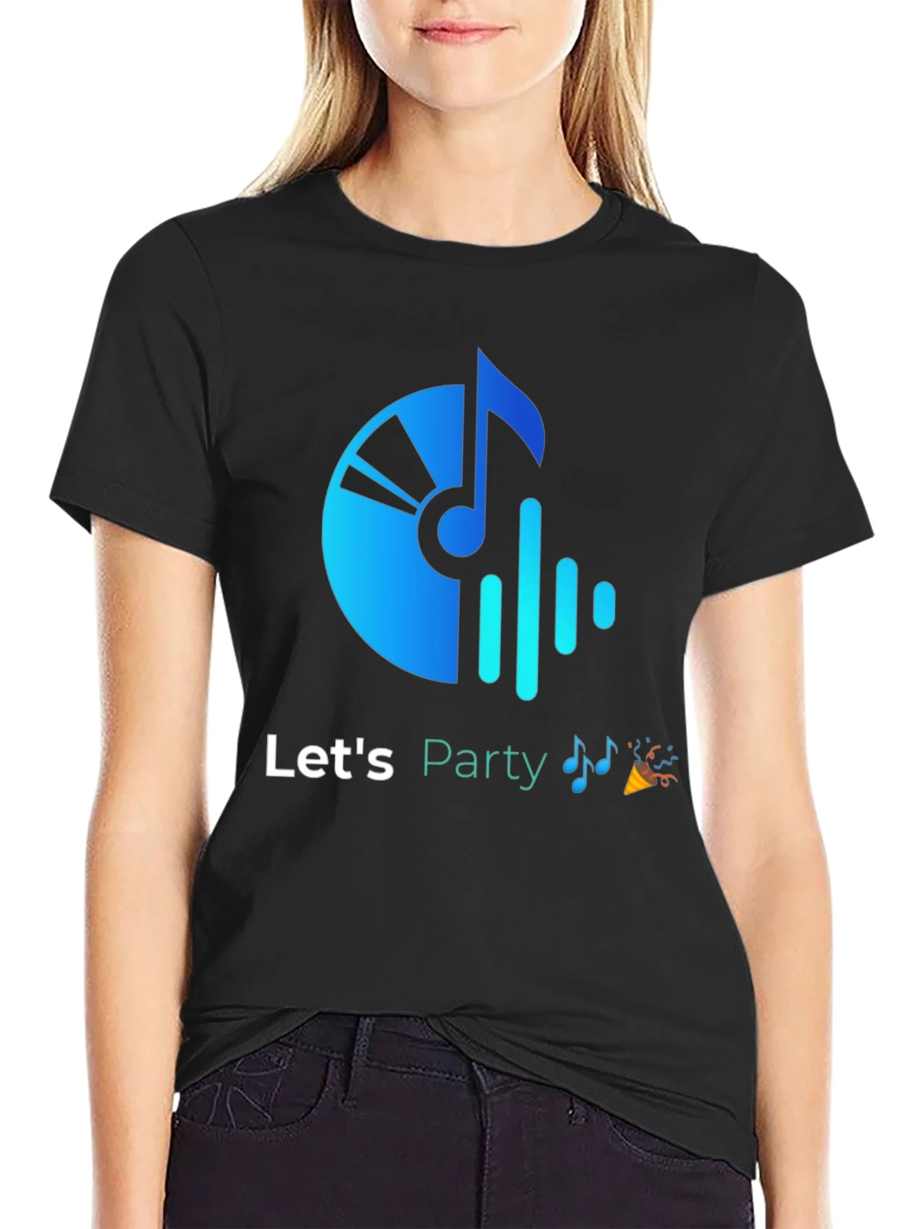 Lets Party T-Shirt - Music Theme