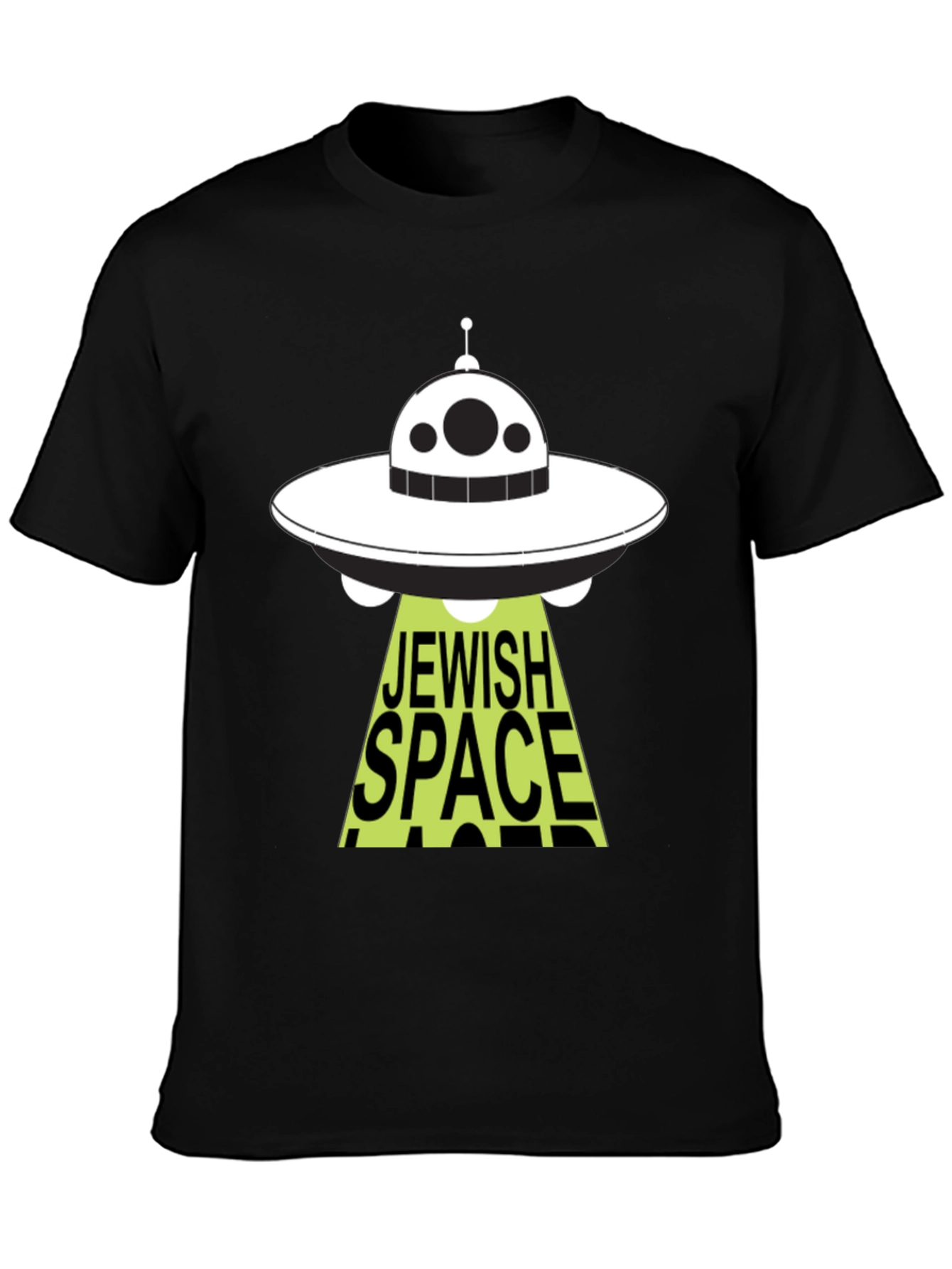 Jewish Space Laser T-Shirt Graphic Novelty Funny