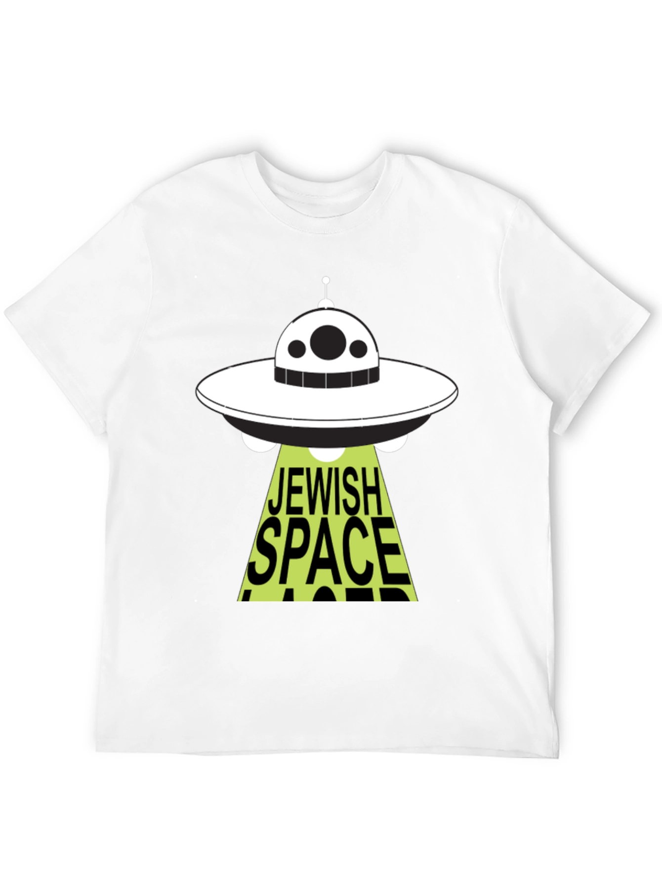 Jewish Space Laser T-Shirt Graphic Novelty Funny