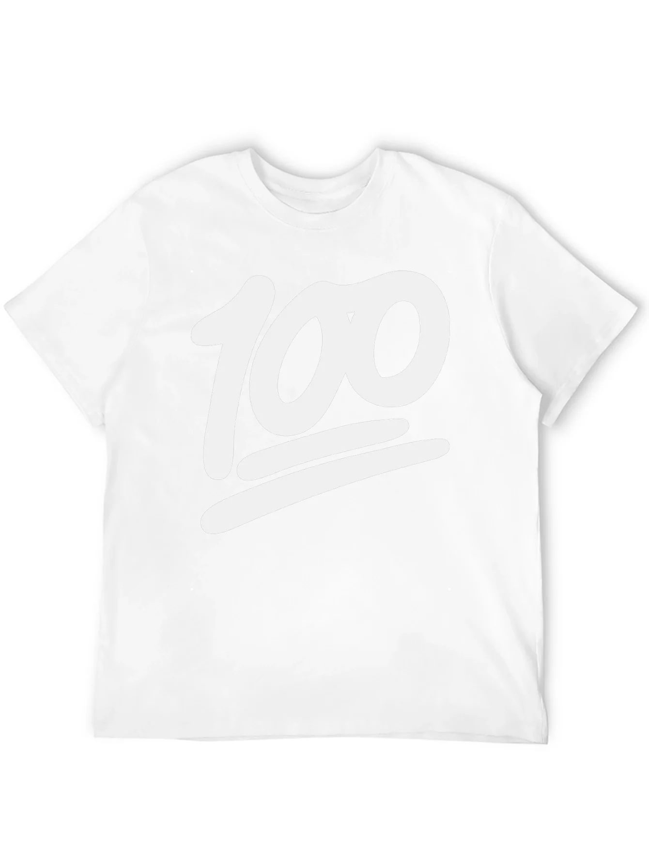 100 Emoji Graphic Tee - Black Cotton T-Shirt