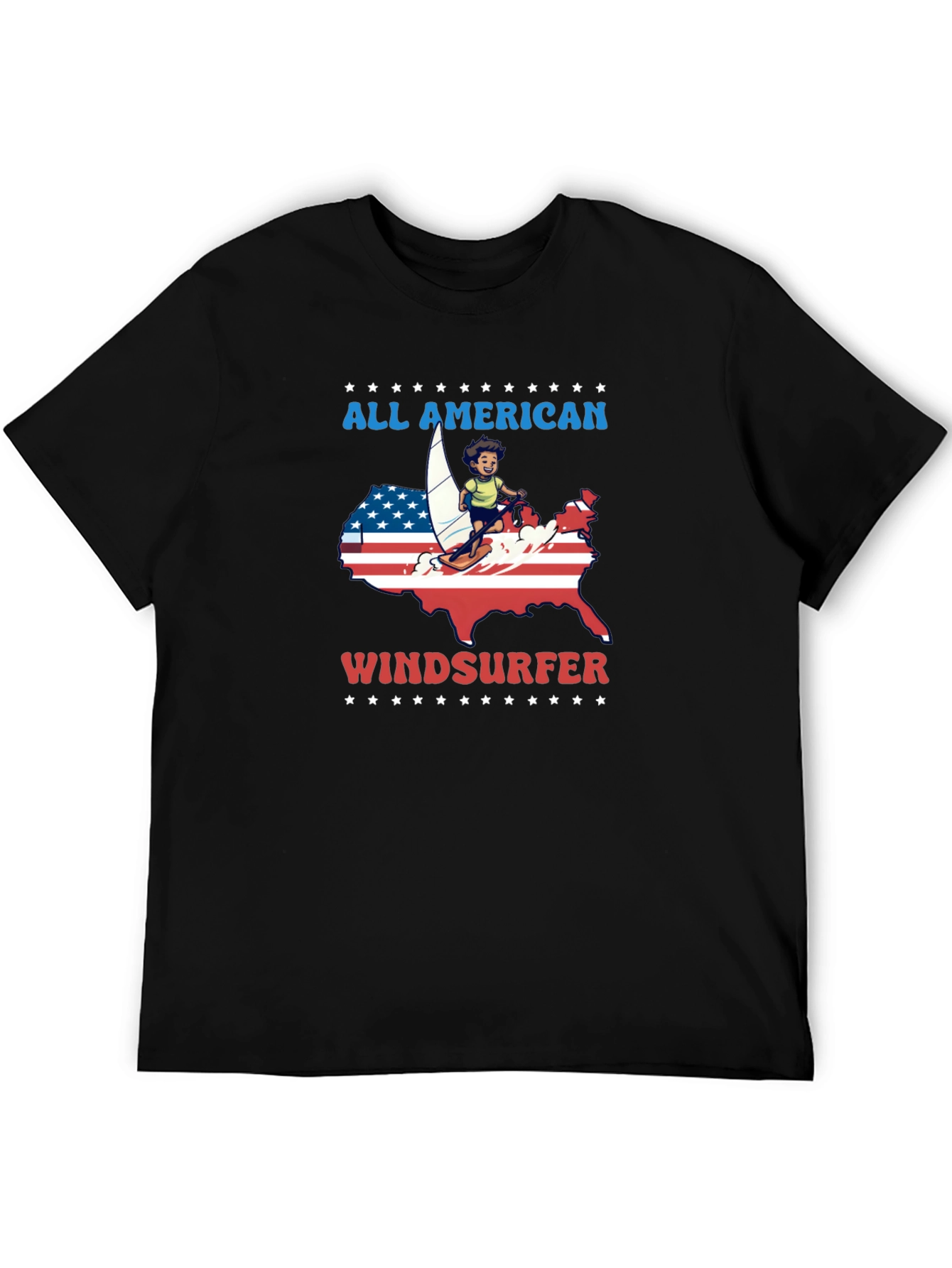 All American Windsurfer T-Shirt