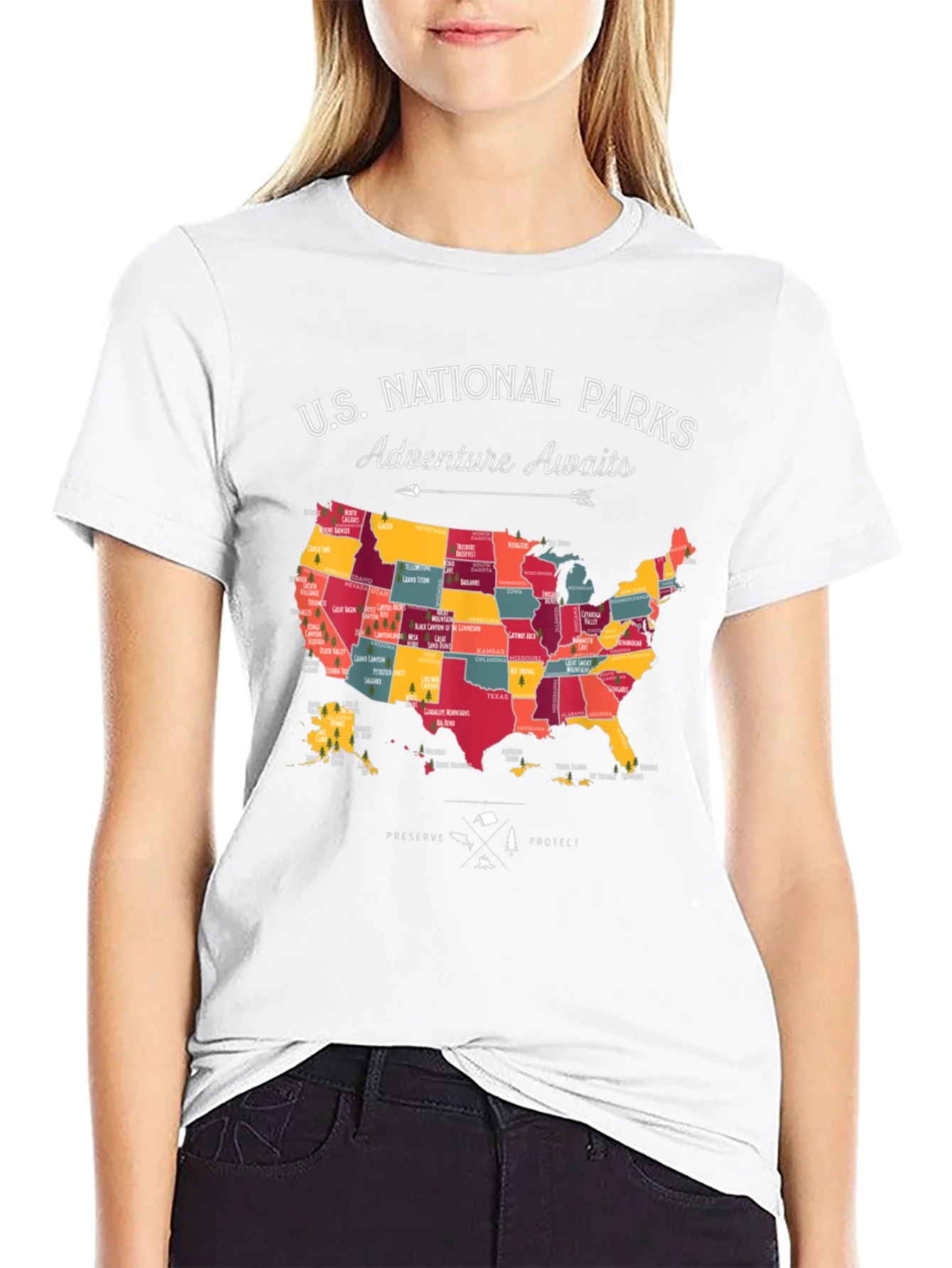 National Parks Adventure Awaits T-Shirt