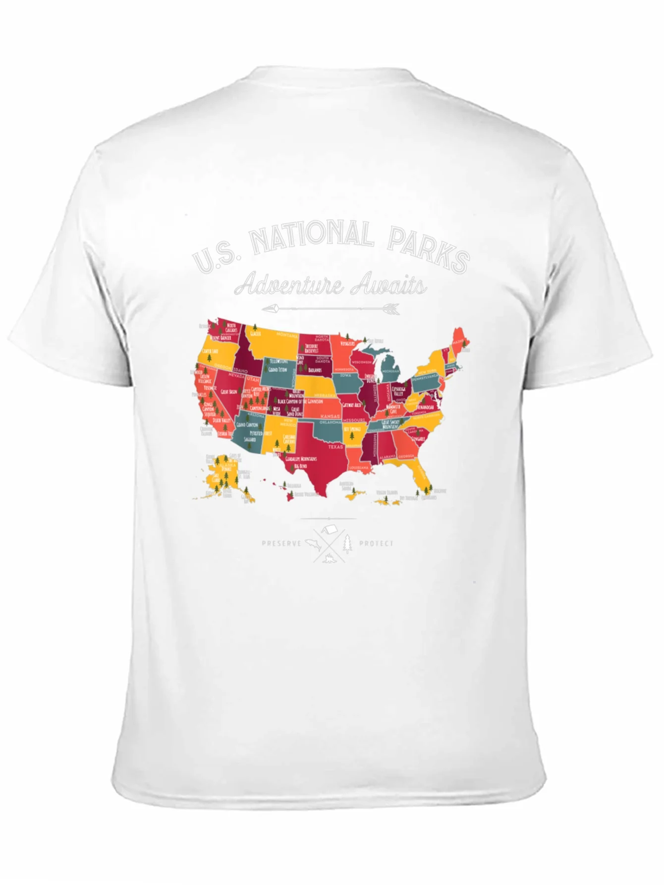 National Parks Adventure Awaits T-Shirt