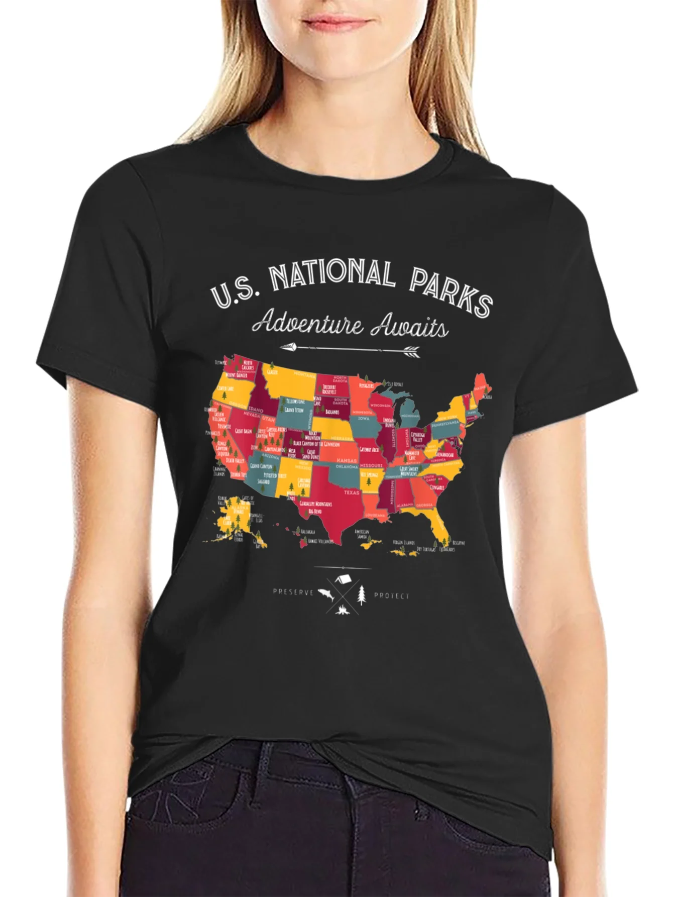 National Parks Adventure Awaits T-Shirt