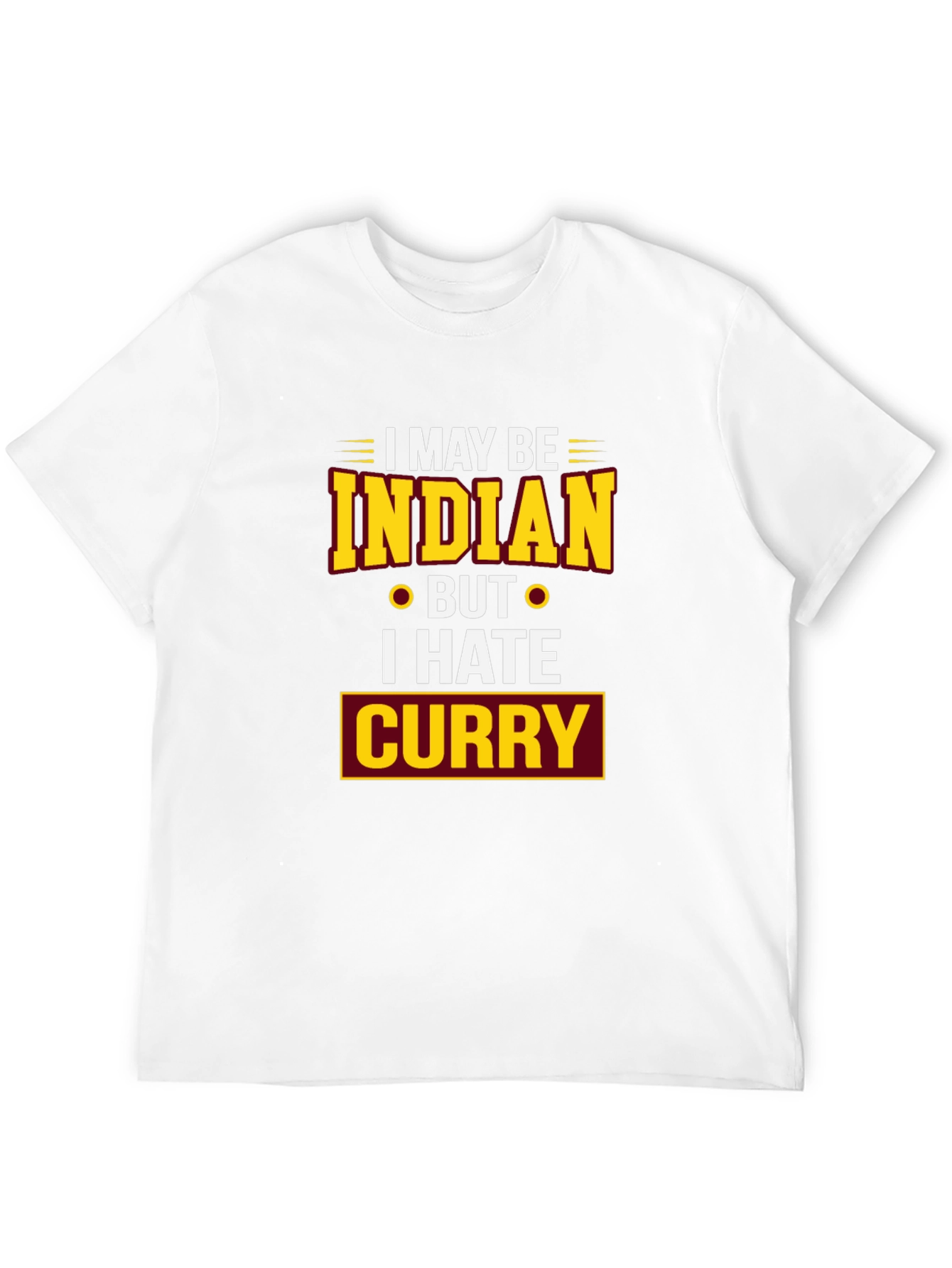 Funny I Hate Curry T-Shirt