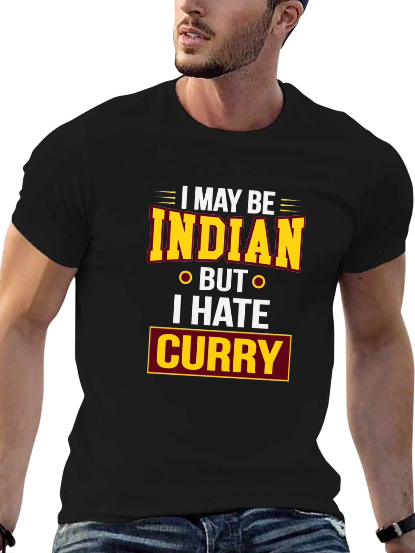 Funny I Hate Curry T-Shirt