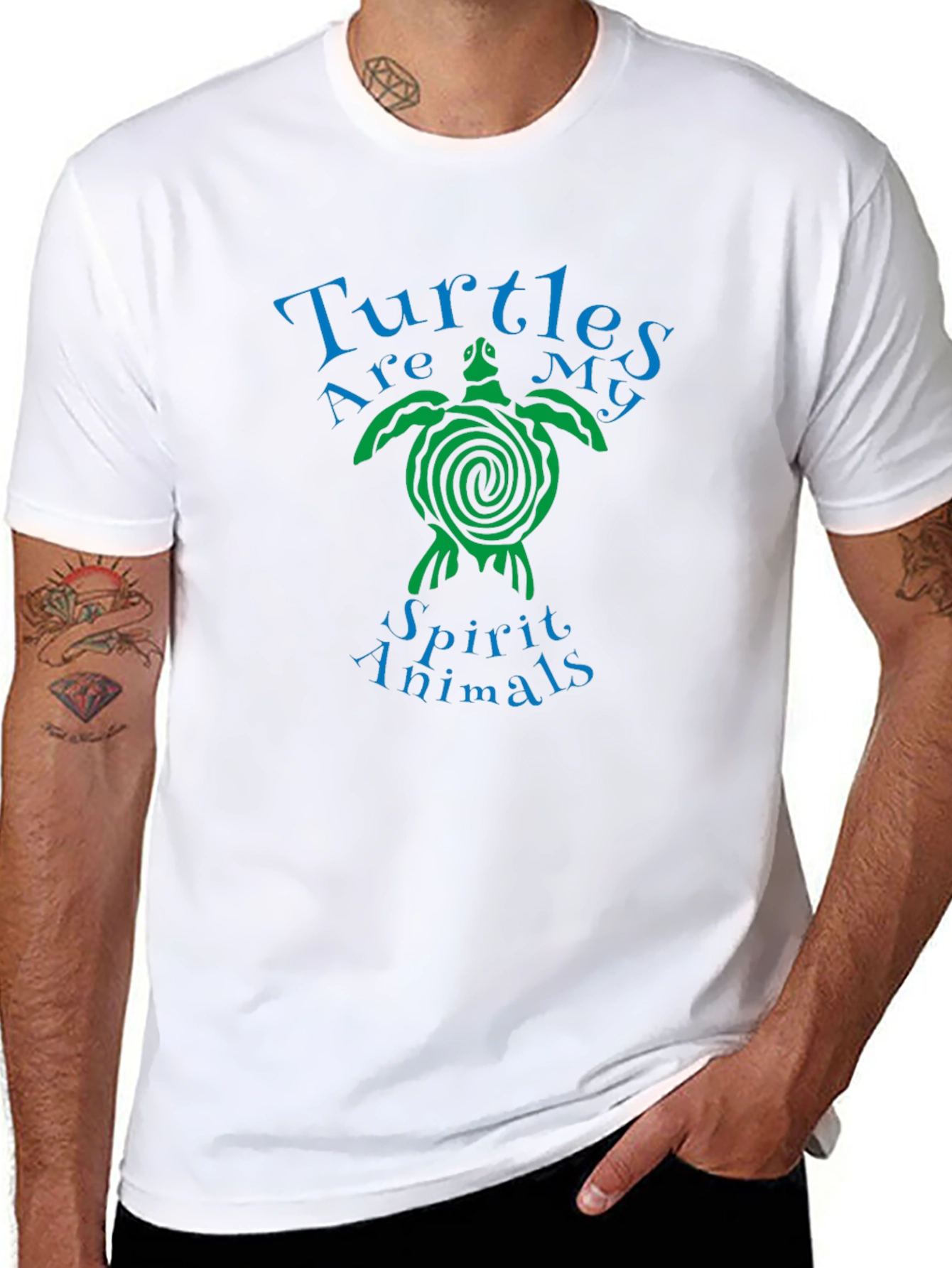 Turtles Are My Spirit Animals Graphic T-Shirt