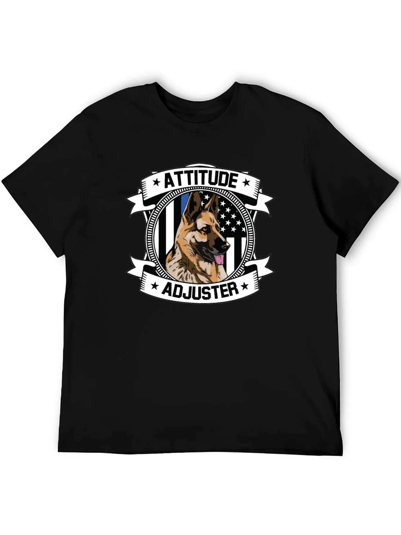 Attitude Adjuster German Shepherd T-Shirt