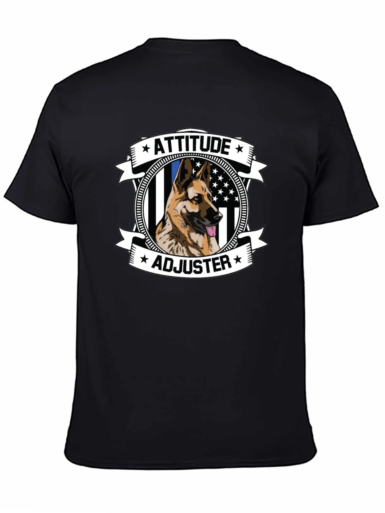 Attitude Adjuster German Shepherd T-Shirt