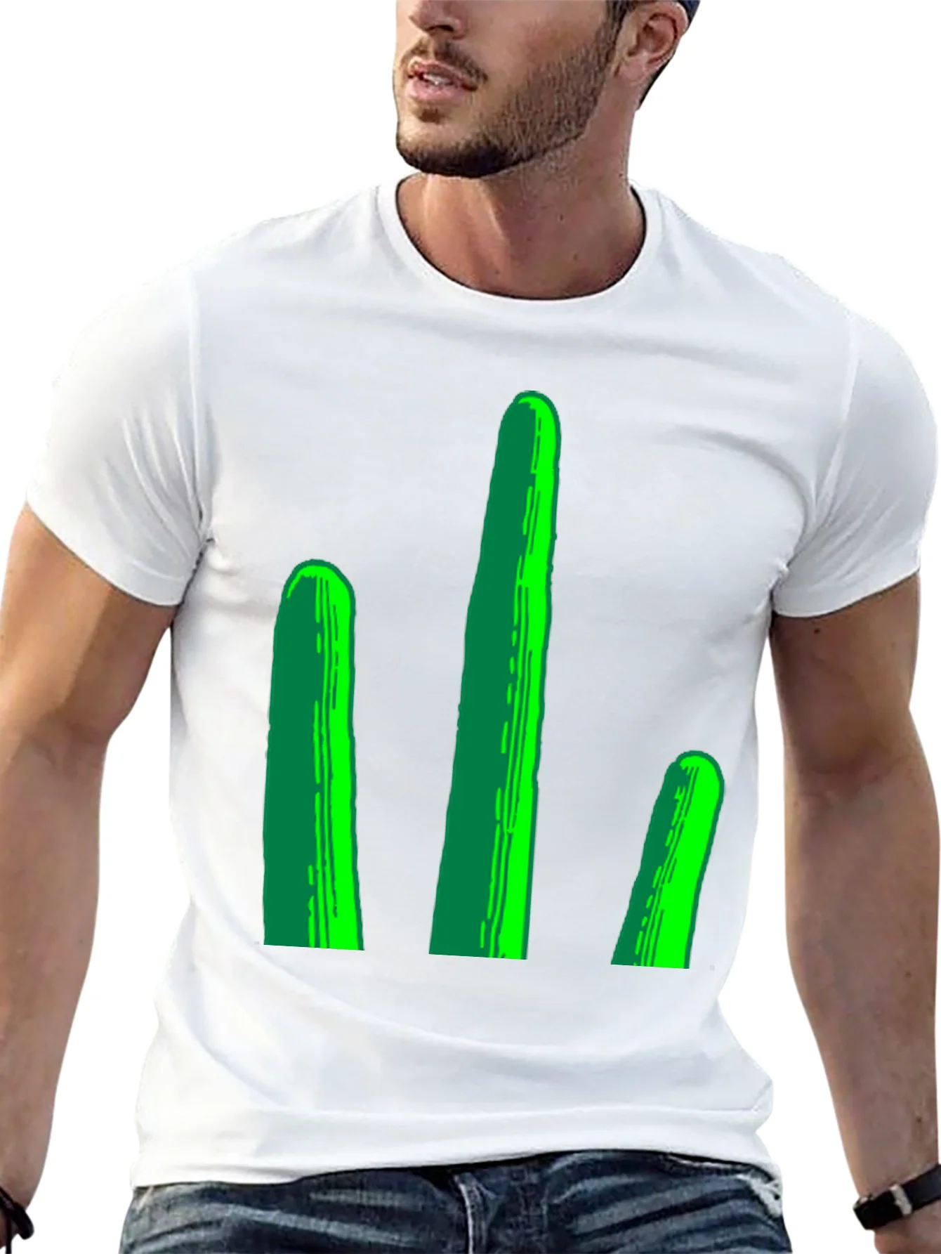Cactus Graphic T-Shirt - Modern Tee