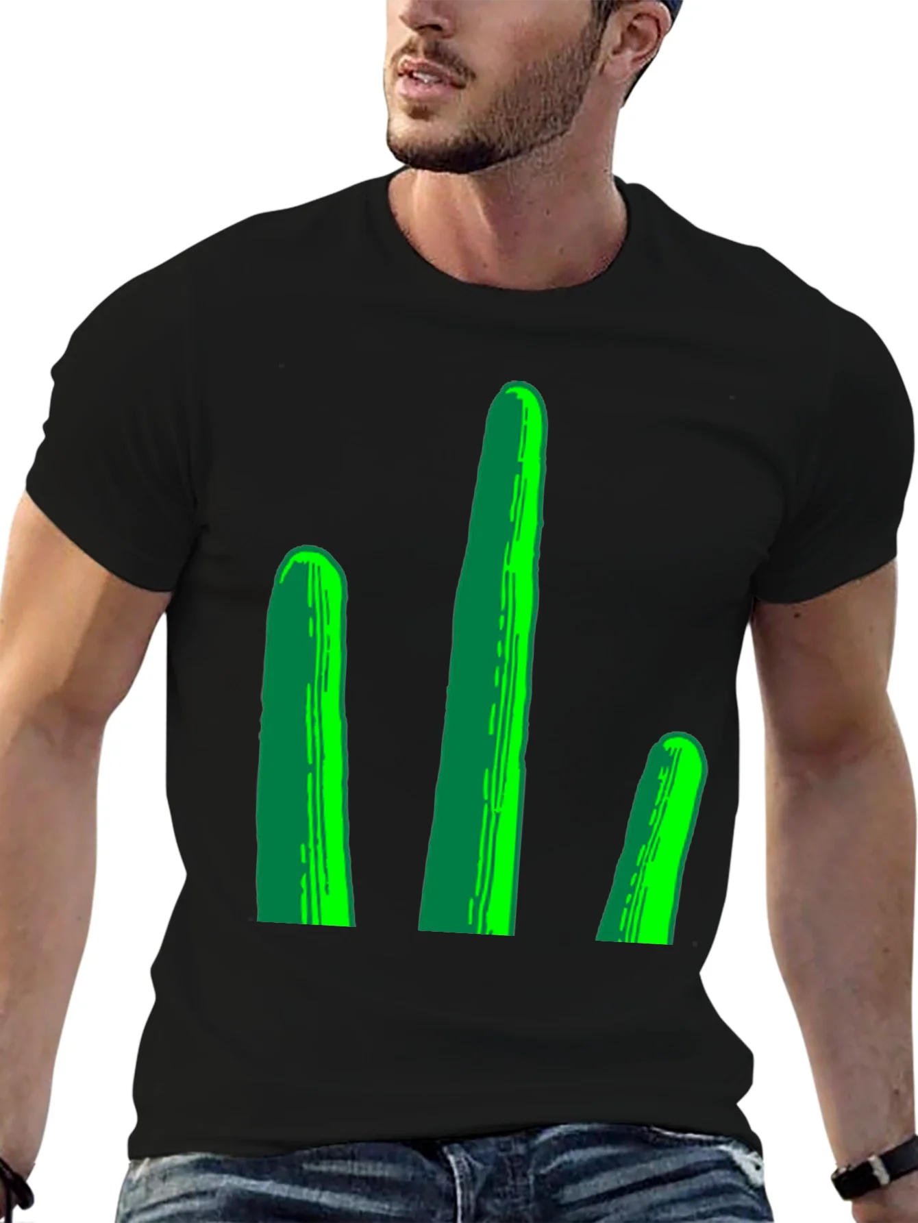Cactus Graphic T-Shirt - Modern Tee