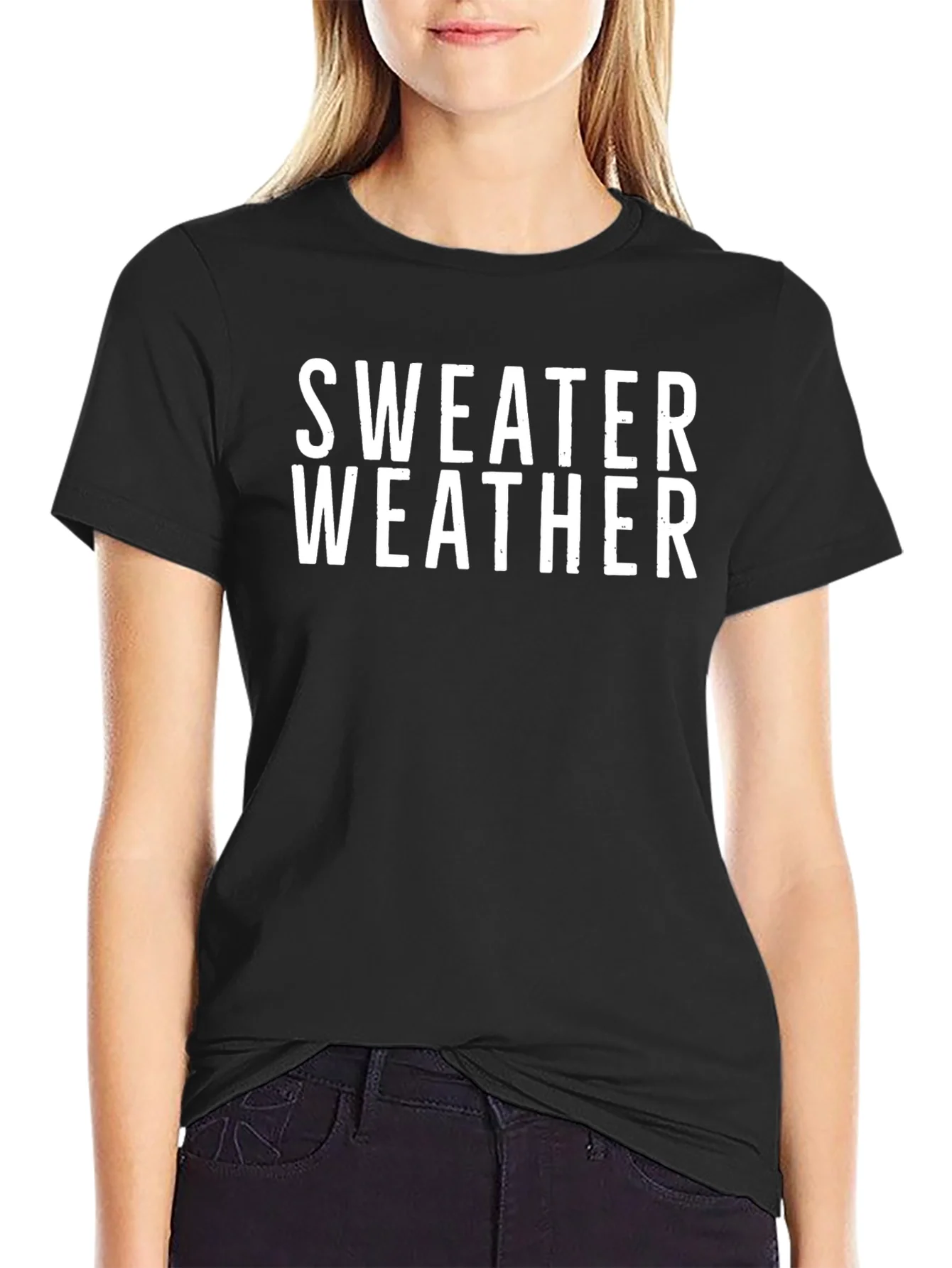 Sweater Weather Graphic Tee -  Cozy Season
