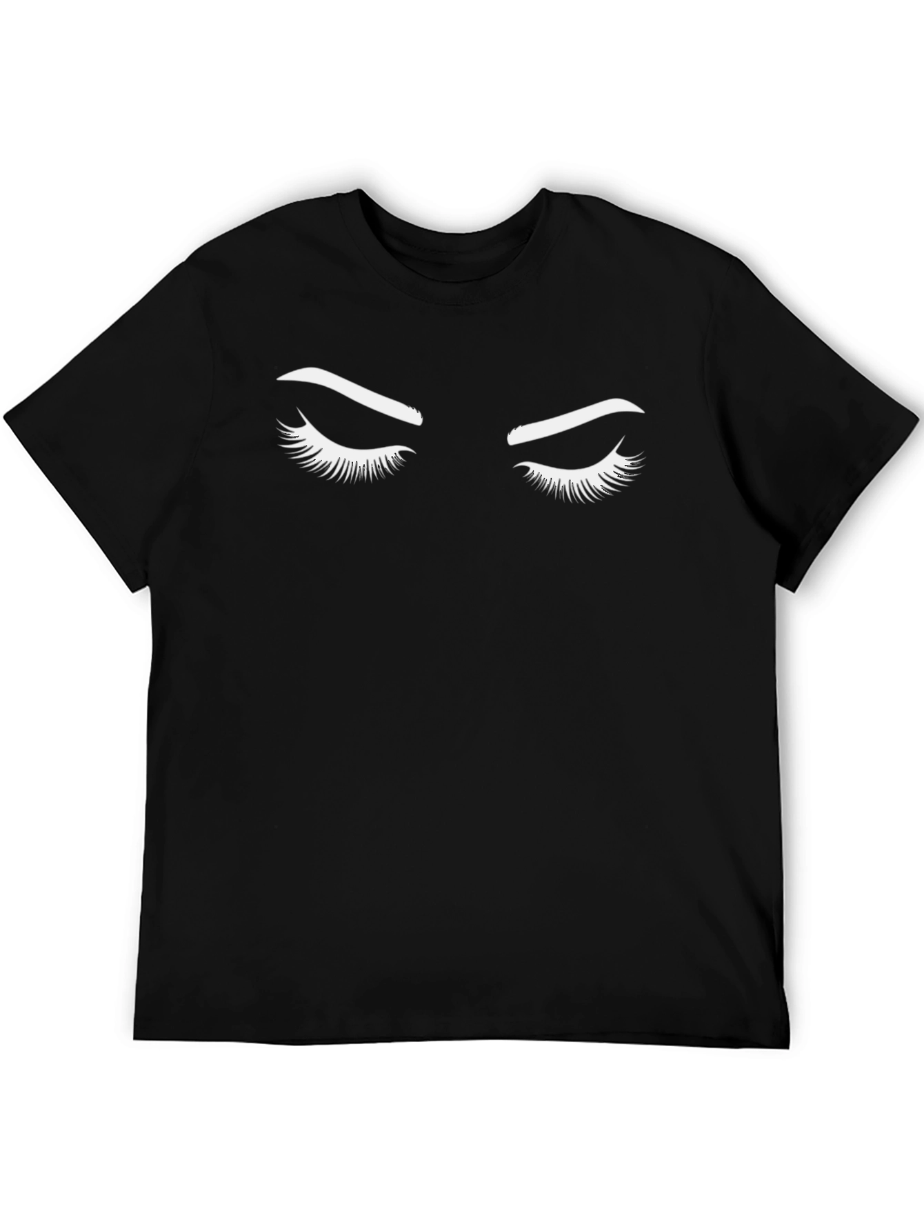 Eyes Graphic Black T-Shirt
