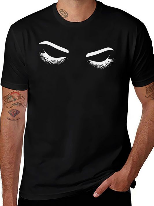 Eyes Graphic Black T-Shirt
