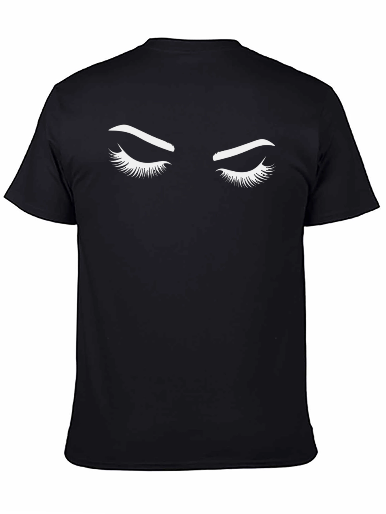 Eyes Graphic Black T-Shirt