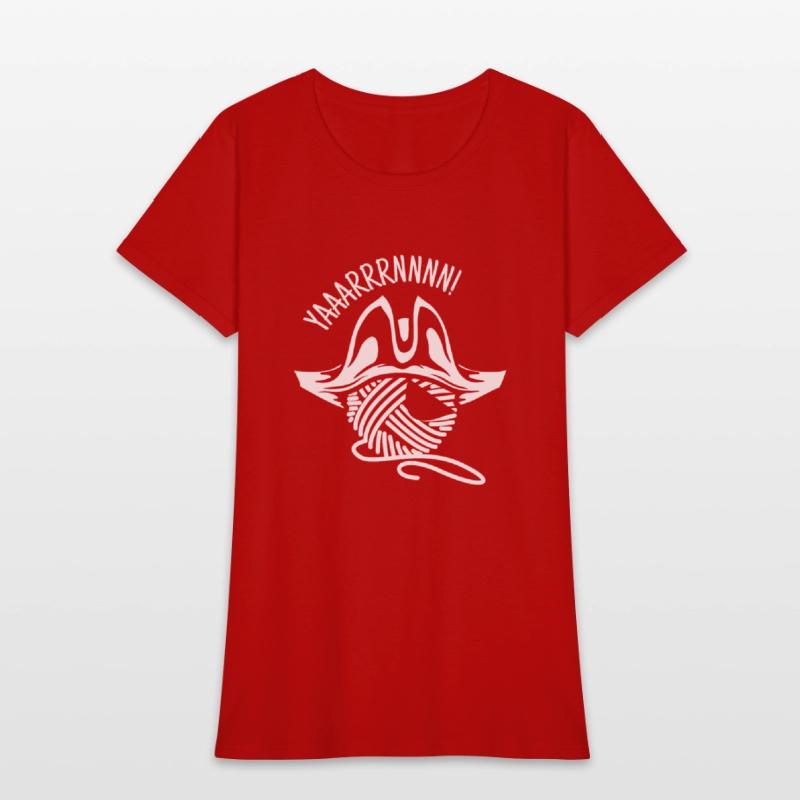 Yarrrrn! Funny Pirate Yarn Knitting Qilting Crafts