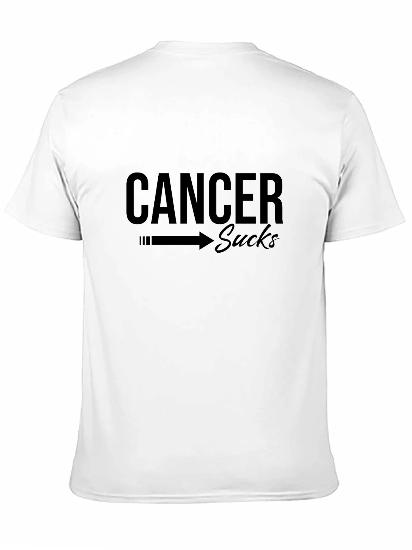 Cancer Sucks T-Shirt - Unisex Black Tee