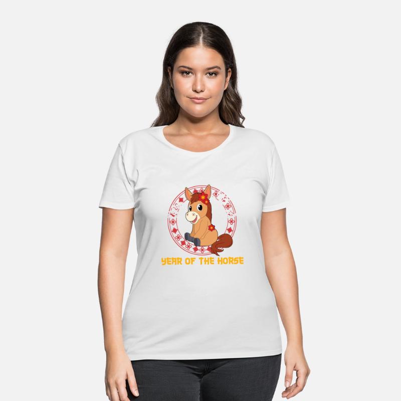 Year Of The Horse Cute Kawaii Chinese New Year