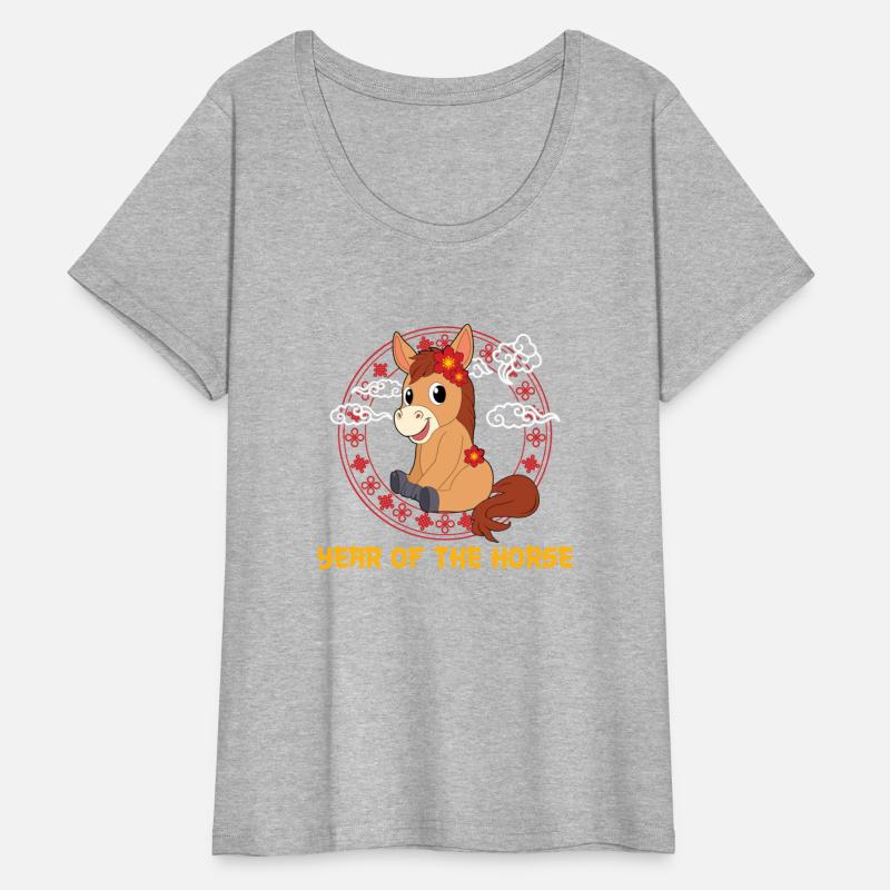 Year Of The Horse Cute Kawaii Chinese New Year