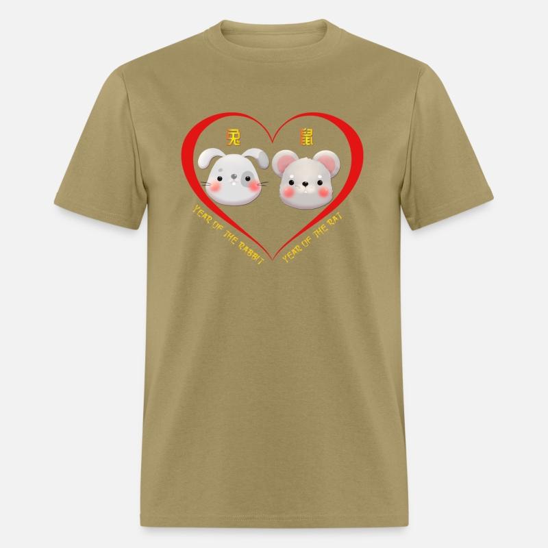 Year Of The Rabbit & Year Of The Rat Couples Cute