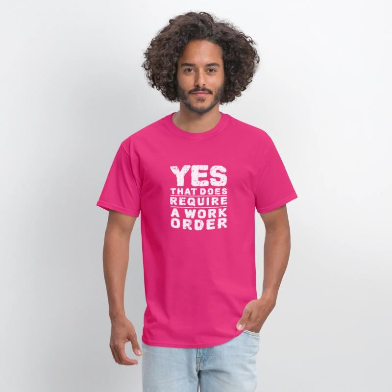 Yes that does require a work order - information