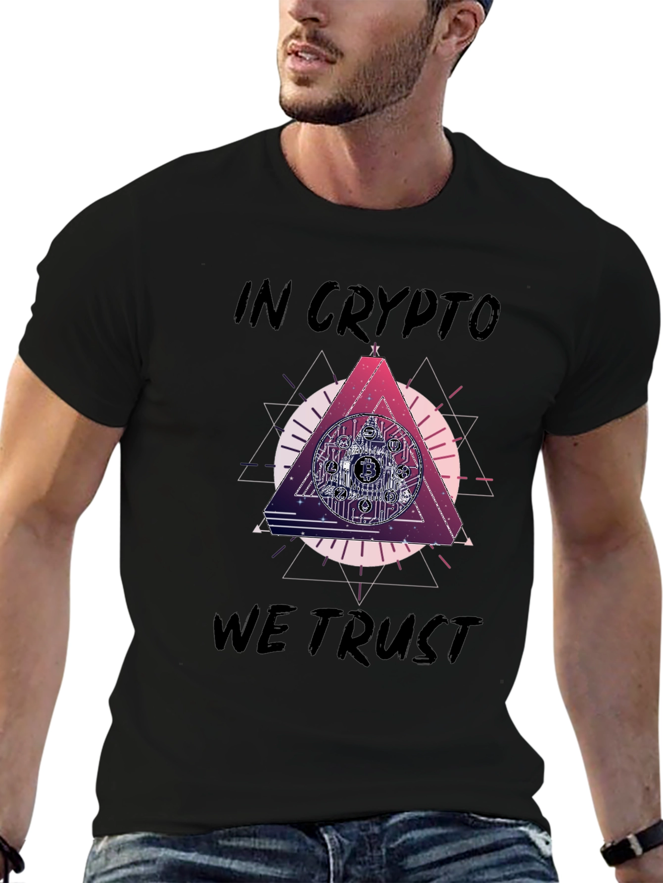 In Crypto We Trust Graphic T-Shirt