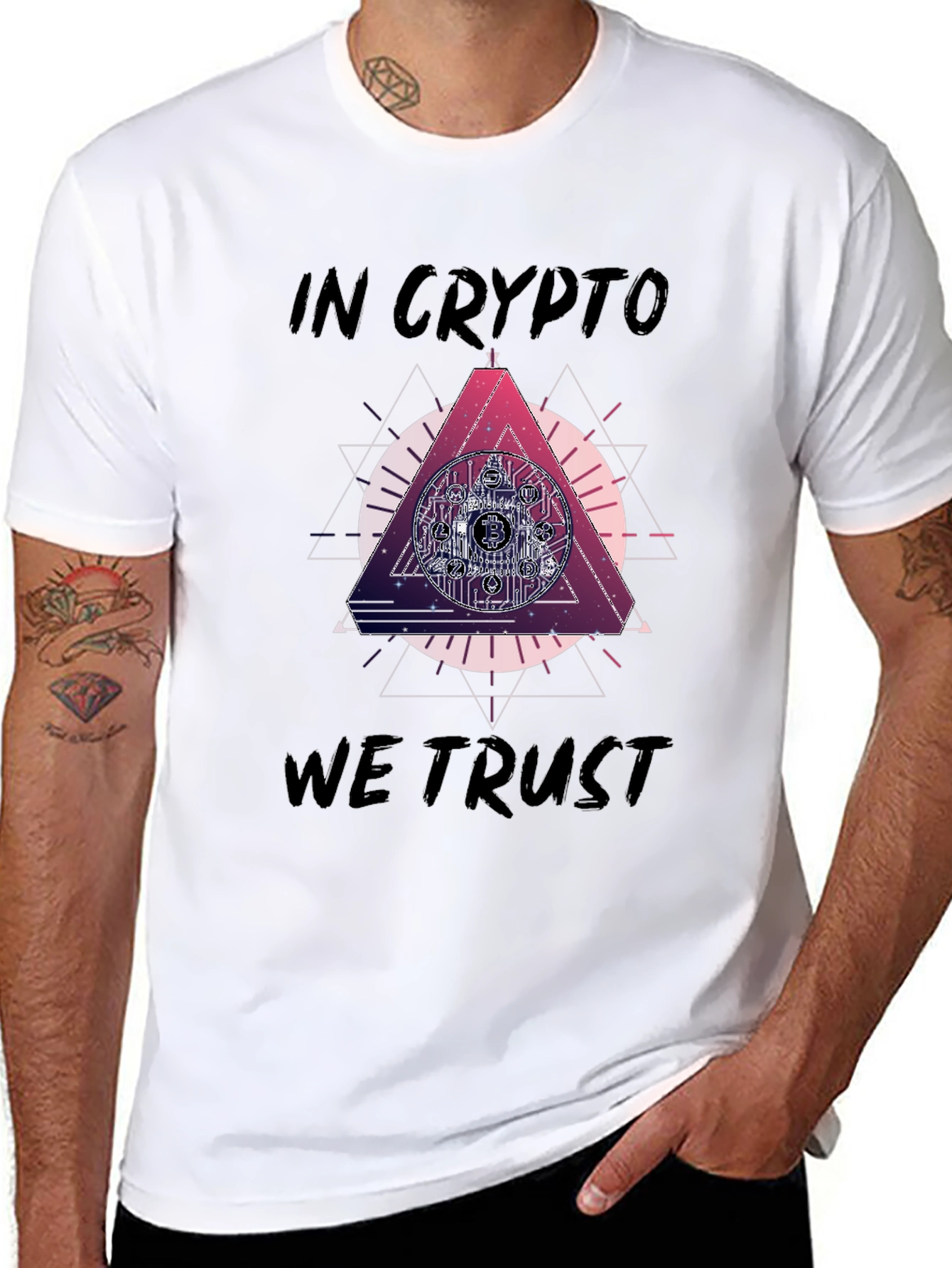 In Crypto We Trust Graphic T-Shirt