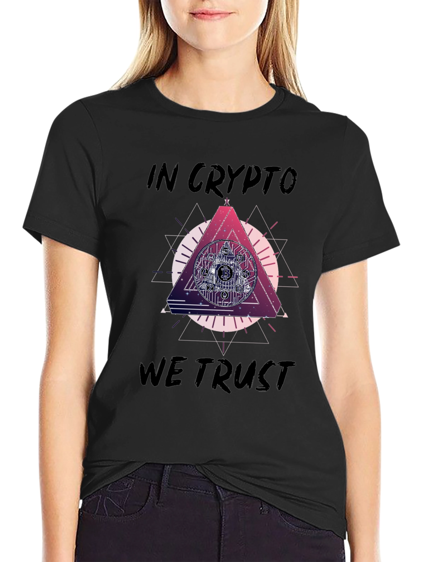In Crypto We Trust Graphic T-Shirt