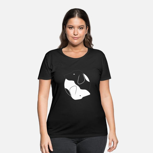 Yin Yang Dachshund Dog Symbol Zen Meditation