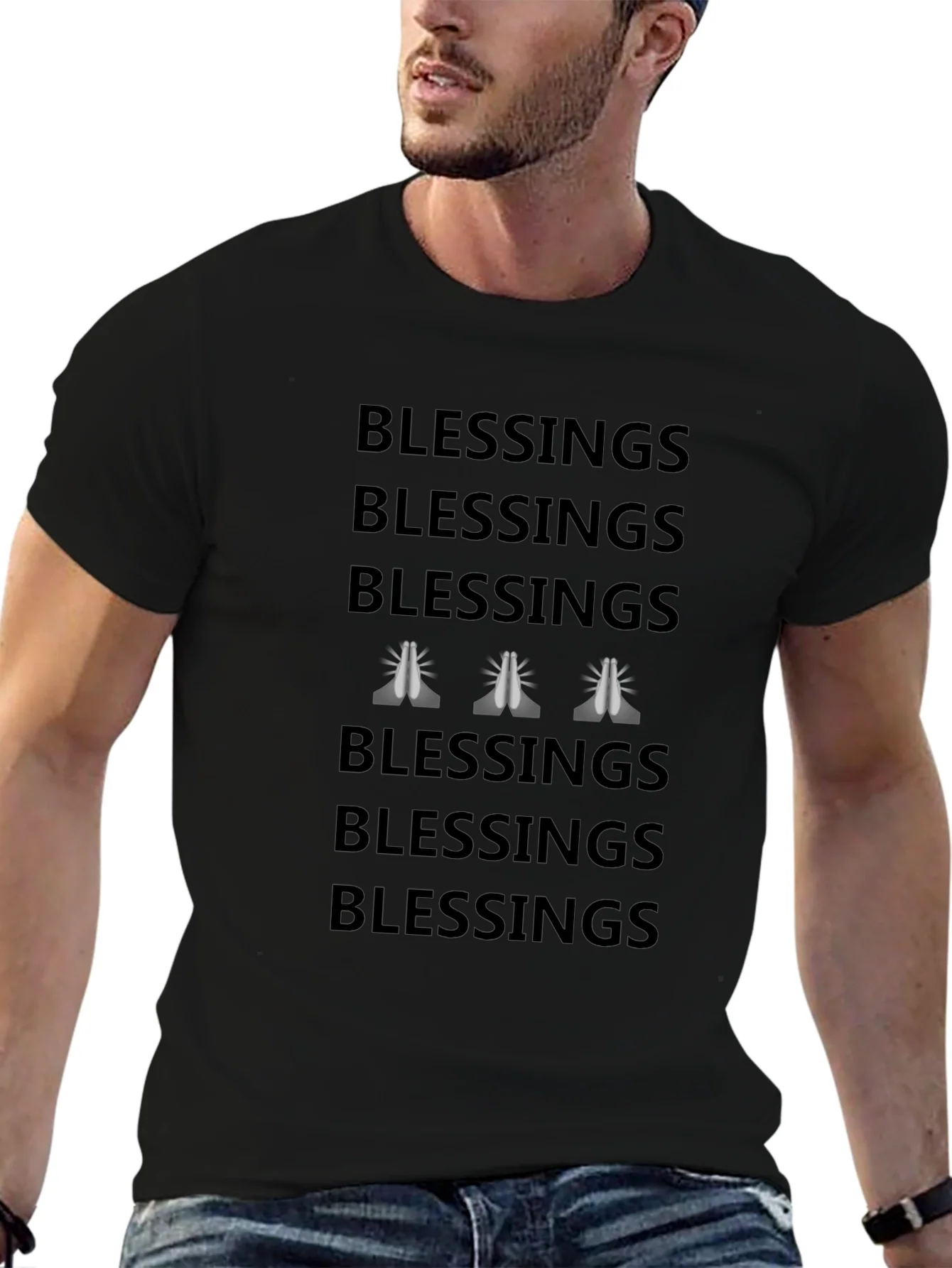 Blessings Graphic Tee - Stylish Comfort