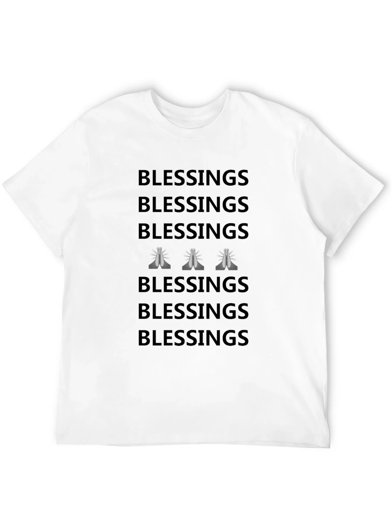 Blessings Graphic Tee - Stylish Comfort